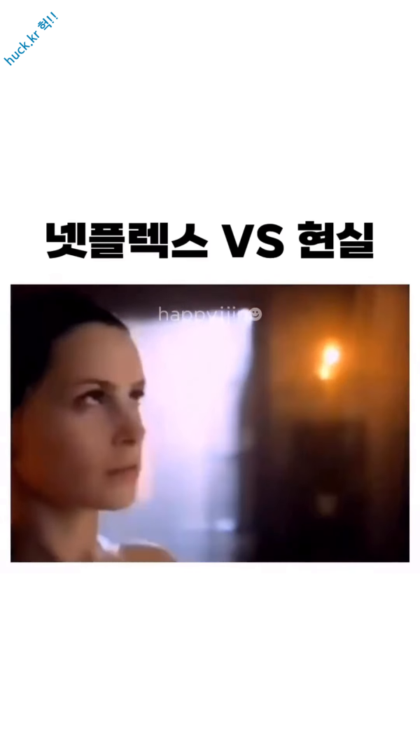 헉짤헉 감탄사가 절로 나오는 짤 넷플릭스 vs 현실.mp4-1번 이미지