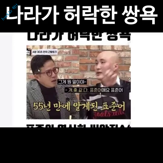 이슈유머걸그룹kpop헉짤나라가 허락한 쌍욕-1번 이미지